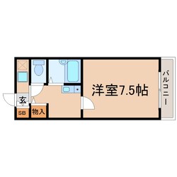 尼崎駅 徒歩18分 1階の物件間取画像